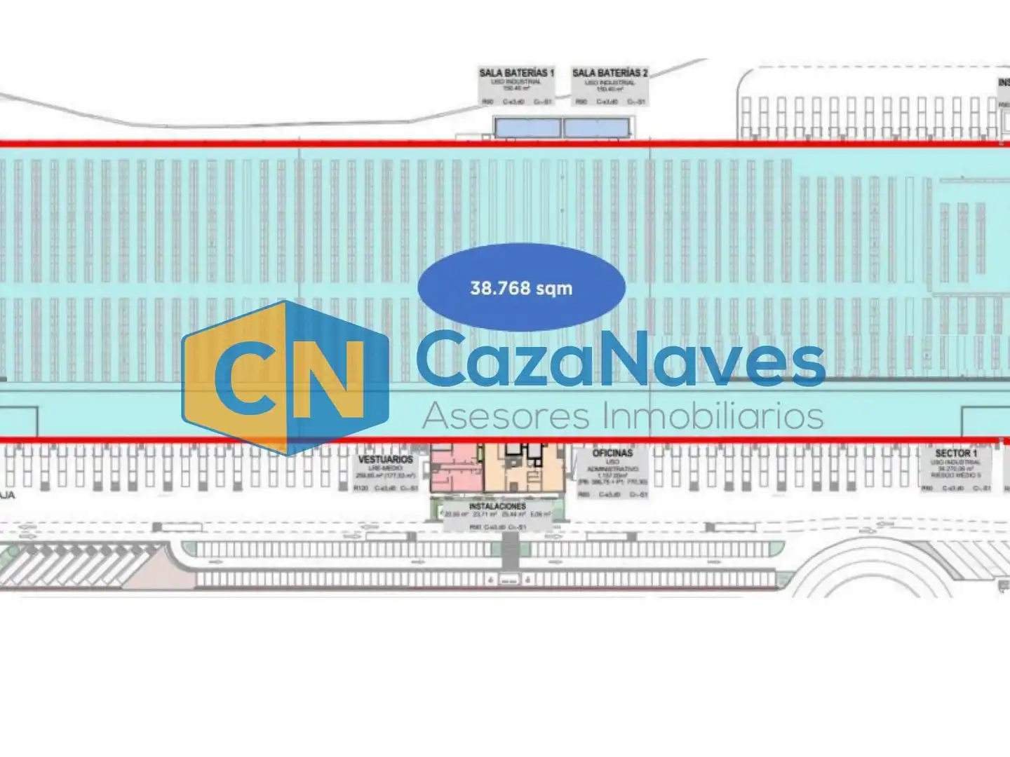Industrial building to rent in Alovera, imagen 2
