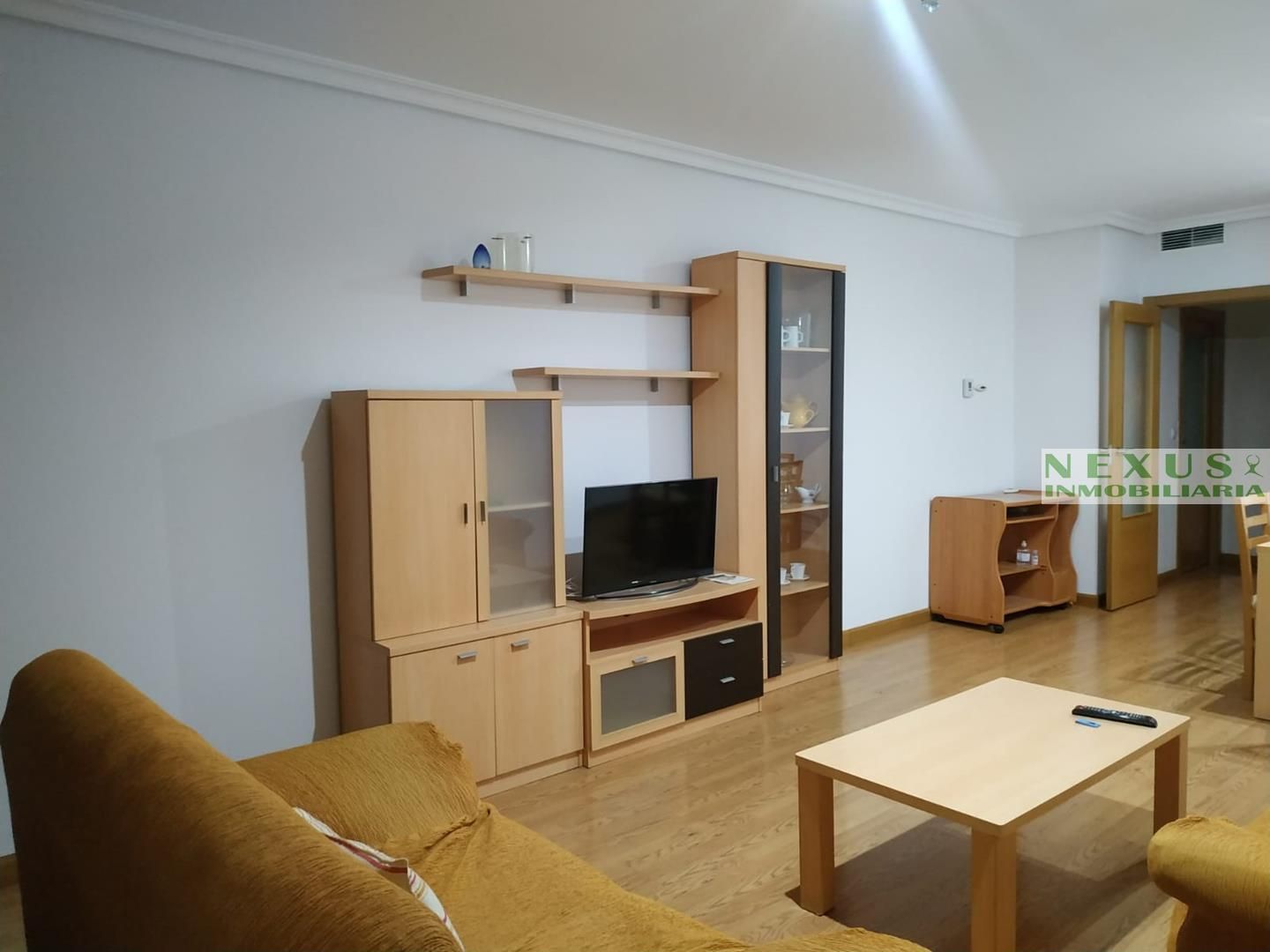Living room of Apartment to rent in Cáceres Capital  with Air Conditioner, Heating and Storage room