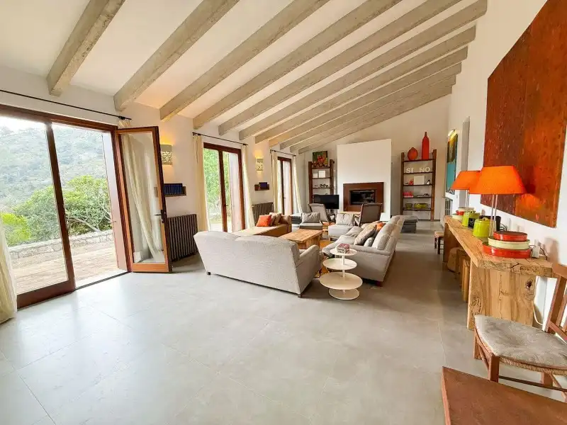 Sala de estar de Casa o chalet en venta en Las Rozas de Madrid con Aire acondicionado, Calefacción y Parquet