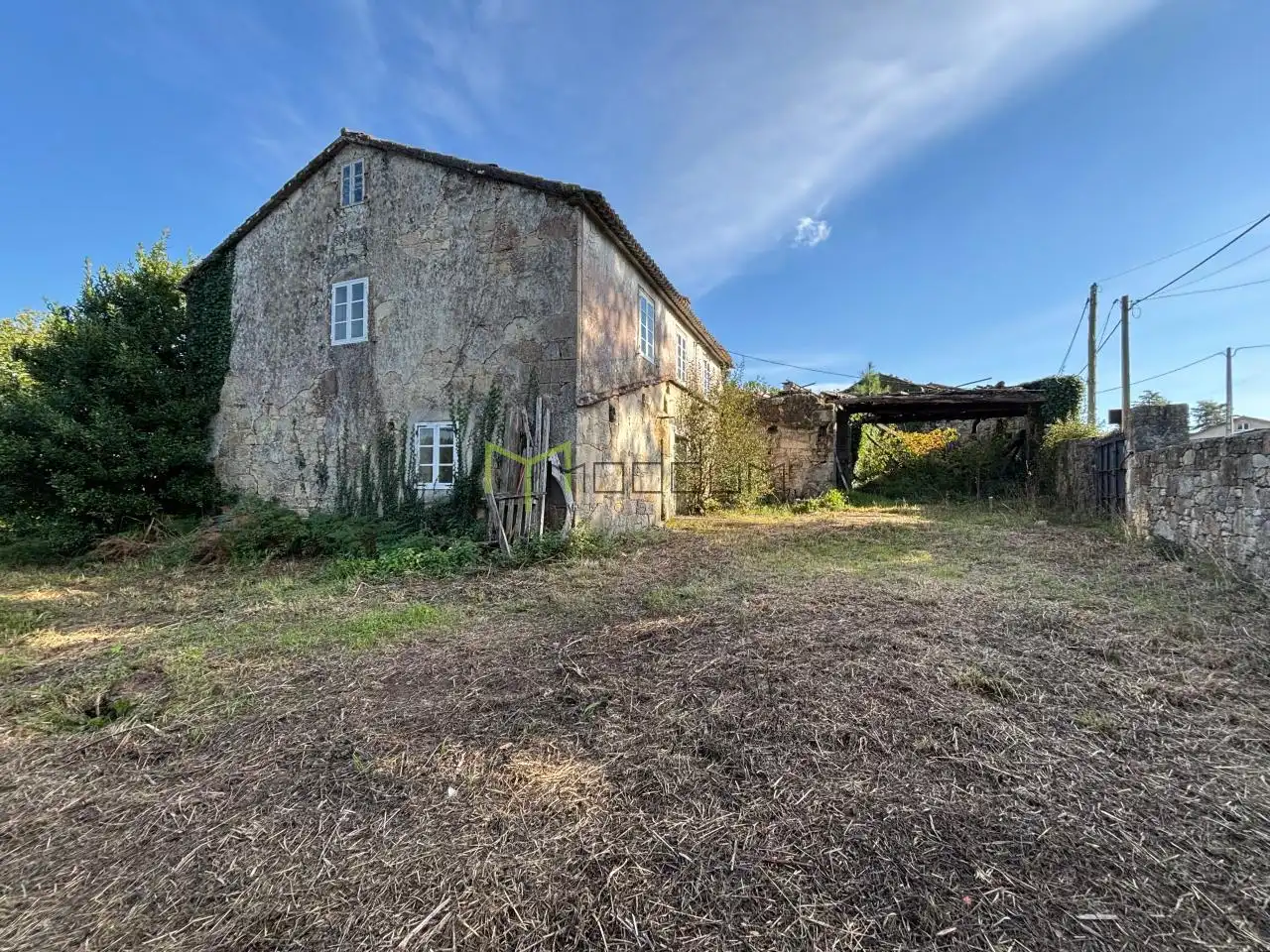 Vista exterior de Finca rústica en venda en Ames amb Calefacció i Jardí privat