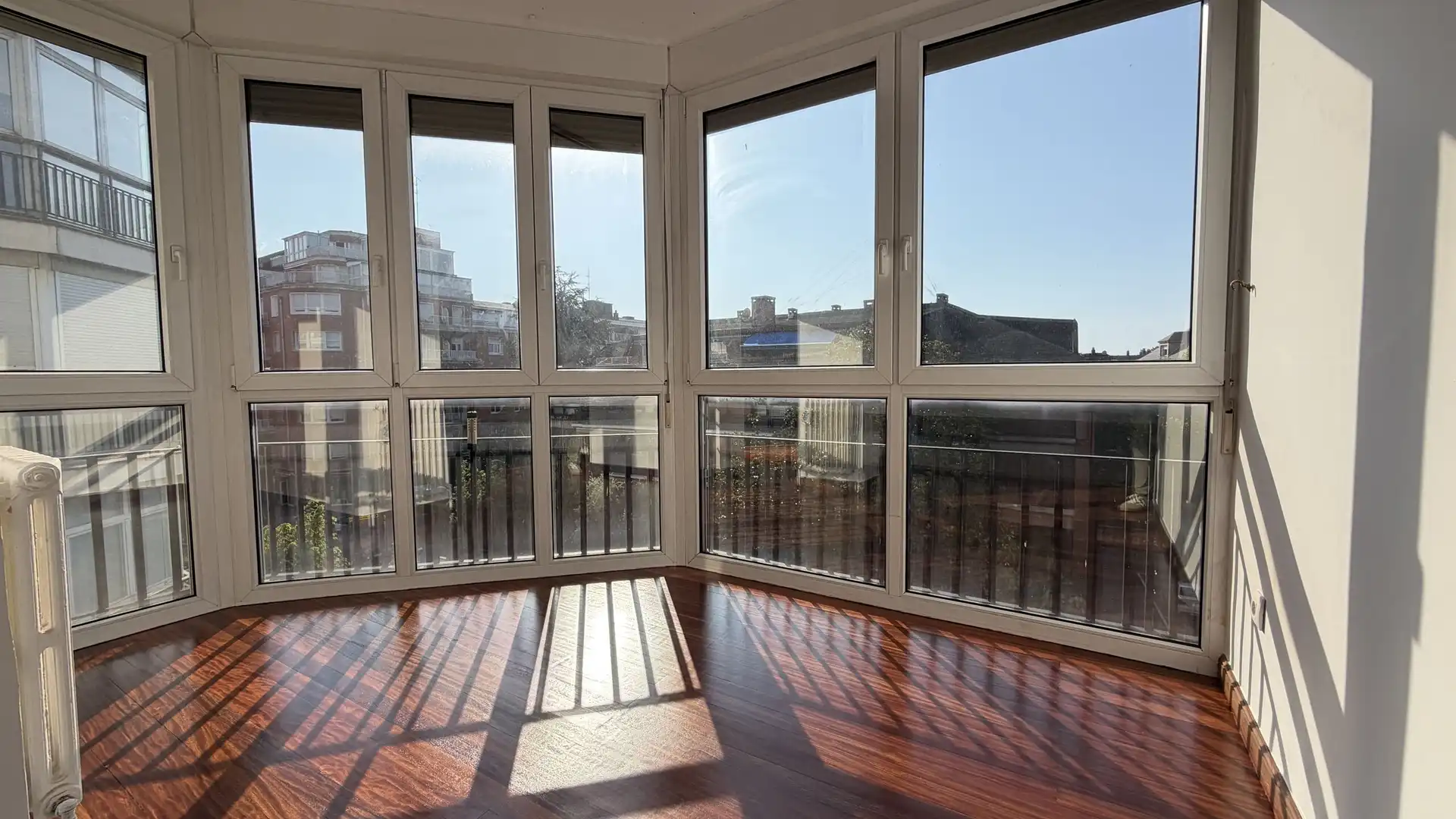 Balcony of Flat for rent in Getxo   with Heating and Terrace