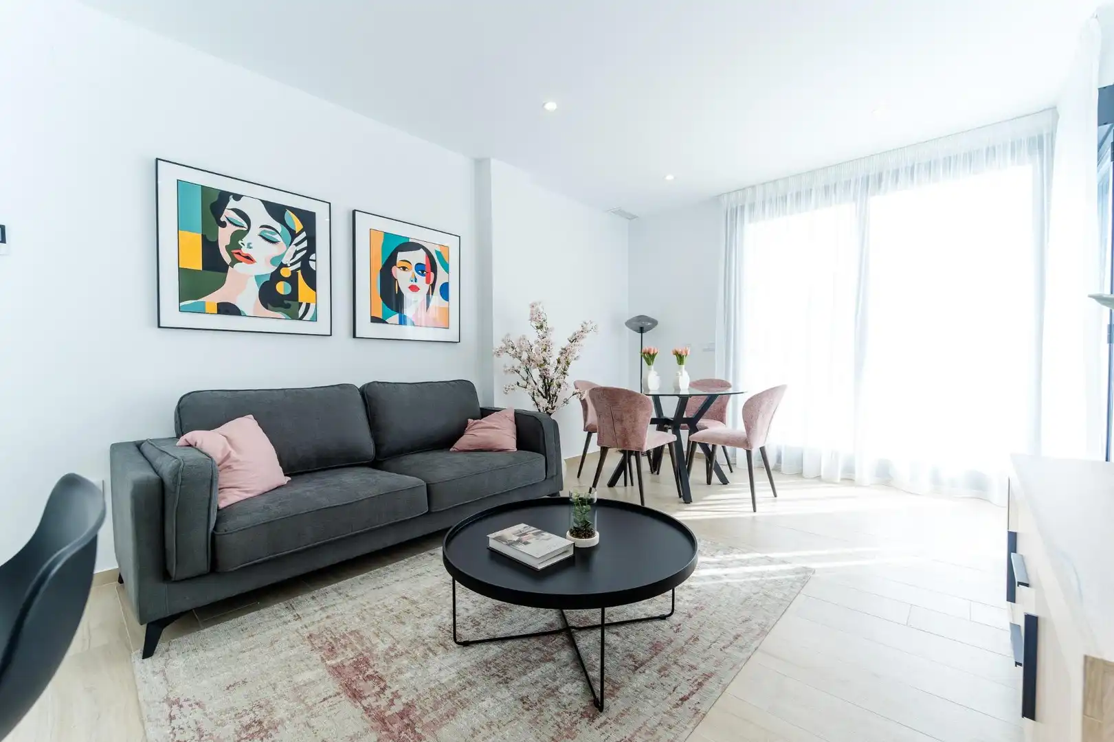 Wohnzimmer von Wohnungen zum Verkauf in Torre-Pacheco mit Heizung, Privatgarten und Terrasse