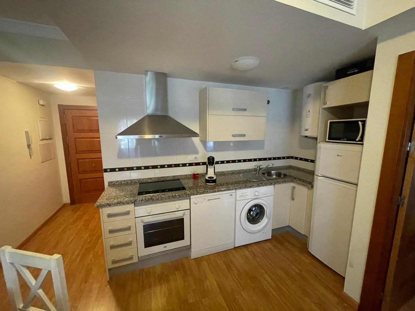 Kitchen of Apartment to rent in Badajoz Capital  with Heating