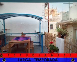 Exterior view of Flat to rent in  Granada Capital  with Terrace