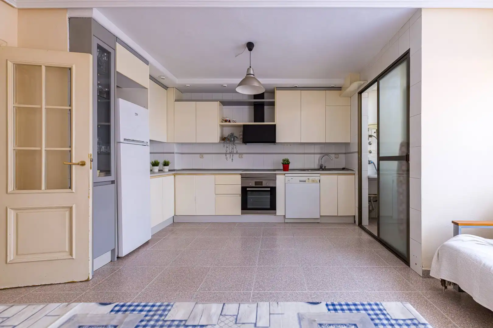 Kitchen of Flat for sale in Murcia  with Air Conditioner, Furnished and Balcony