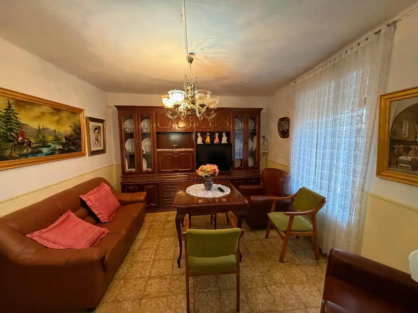 Sala d'estar de Finca rústica en venda en Valdunquillo amb Calefacció, Terrassa i Traster