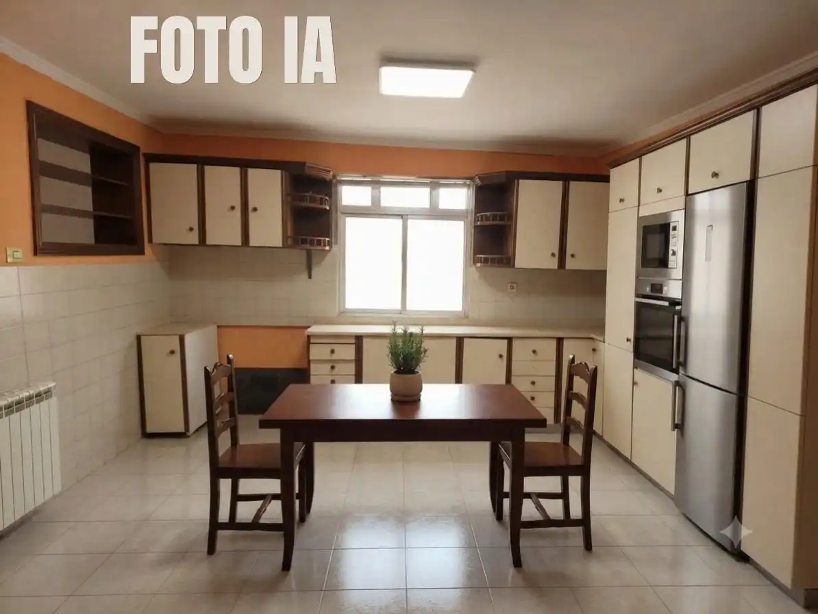 Cocina de Casa adosada en venta en Lugo con Terraza
