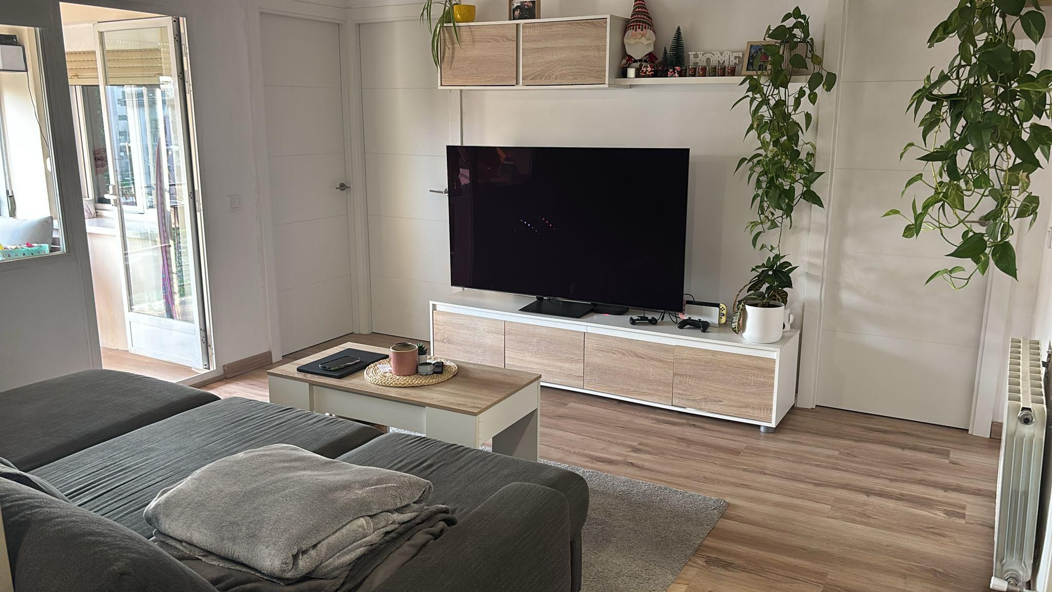 Living room of Flat for sale in  Madrid Capital  with Air Conditioner, Heating and Terrace