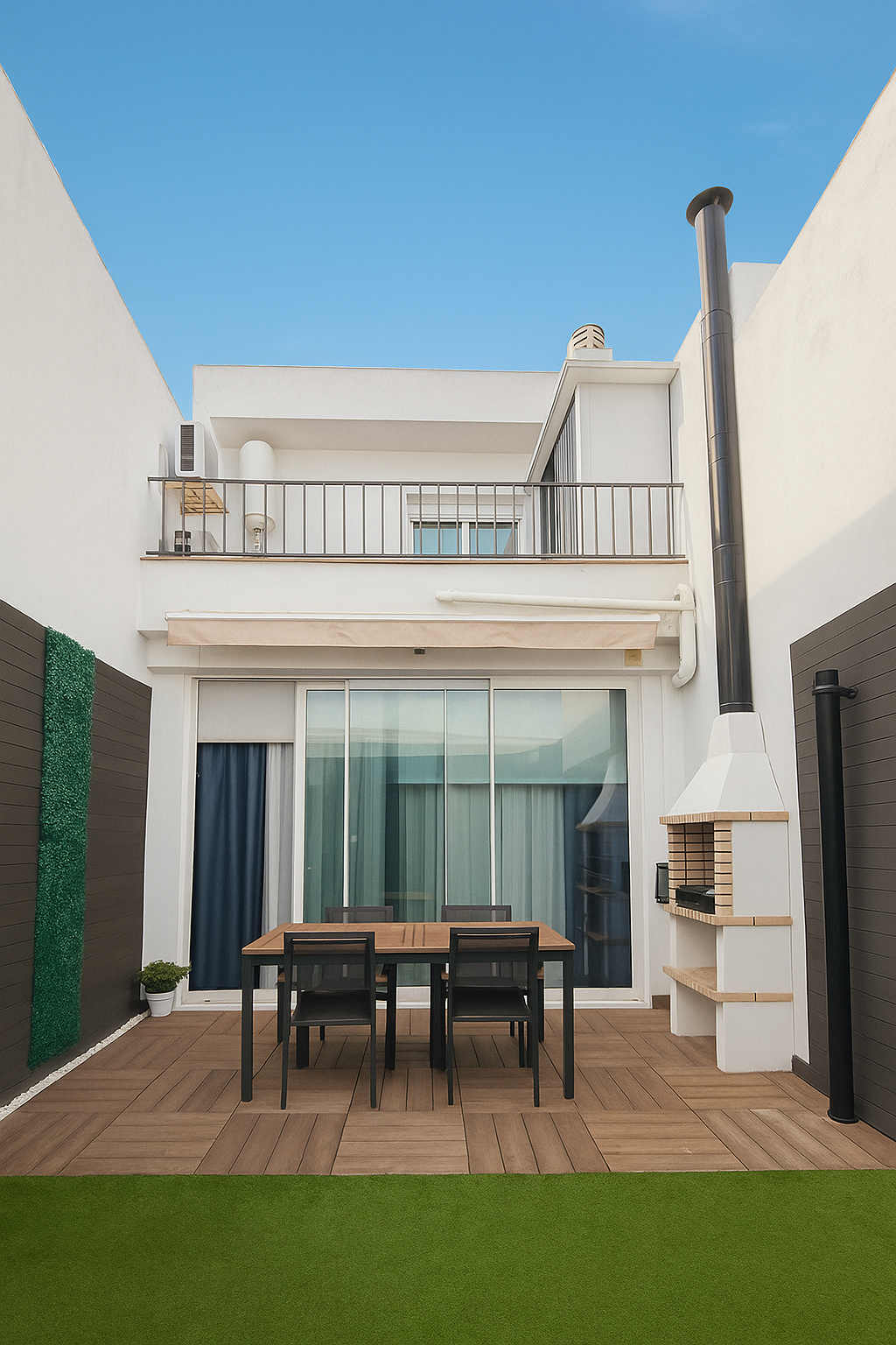 Terrace of Single-family semi-detached for sale in Terrassa  with Heating, Terrace and Balcony