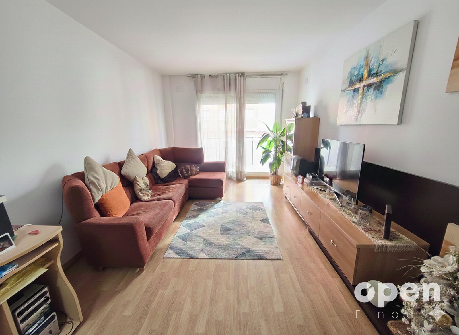 Living room of Flat for sale in Terrassa  with Heating and Terrace