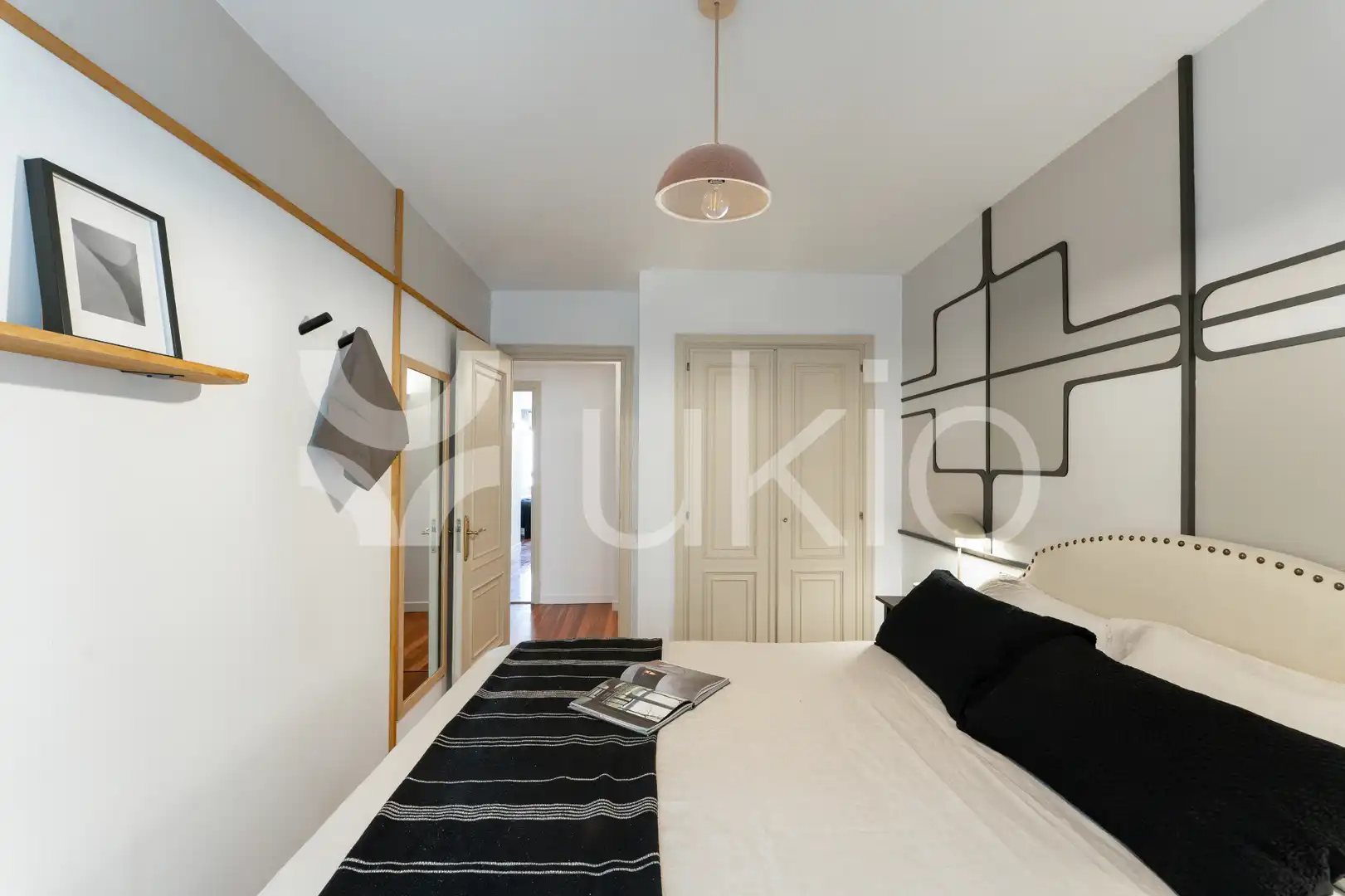 Bedroom of Apartments for rent in Madrid  with Air Conditioner, Heating and Furnished