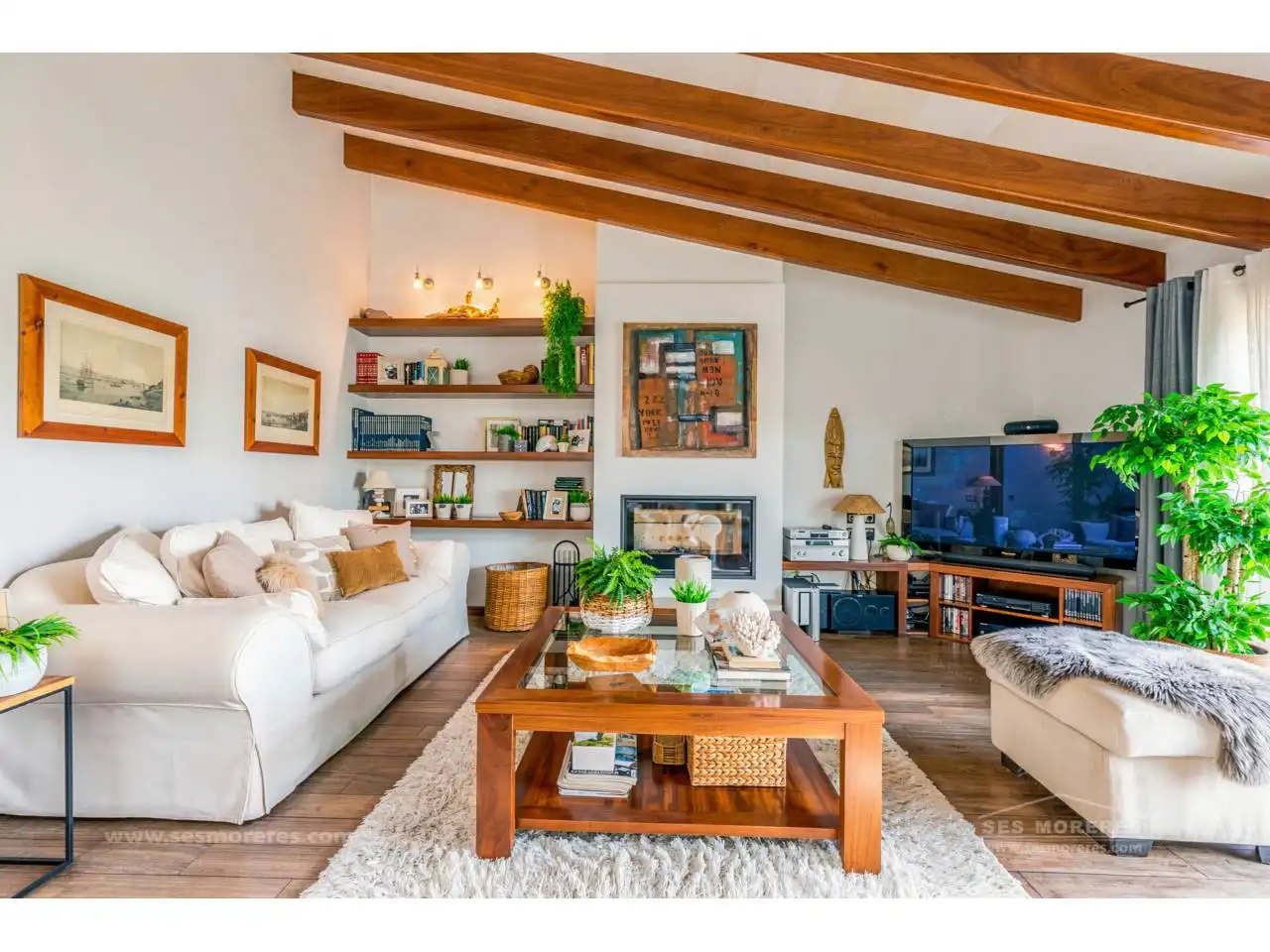 Sala de estar de Casa o chalet en venta en Maó - Mahón con Terraza