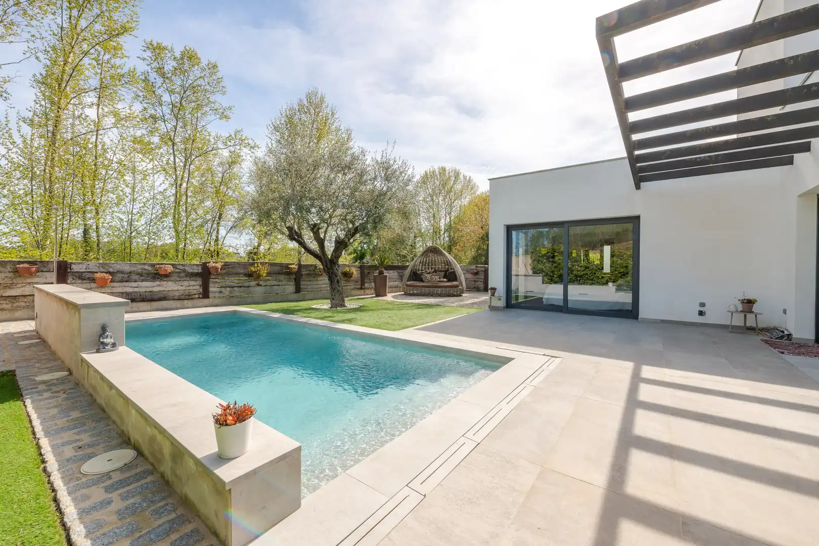 Piscina de Casa o chalet en venta en Cornellà del Terri