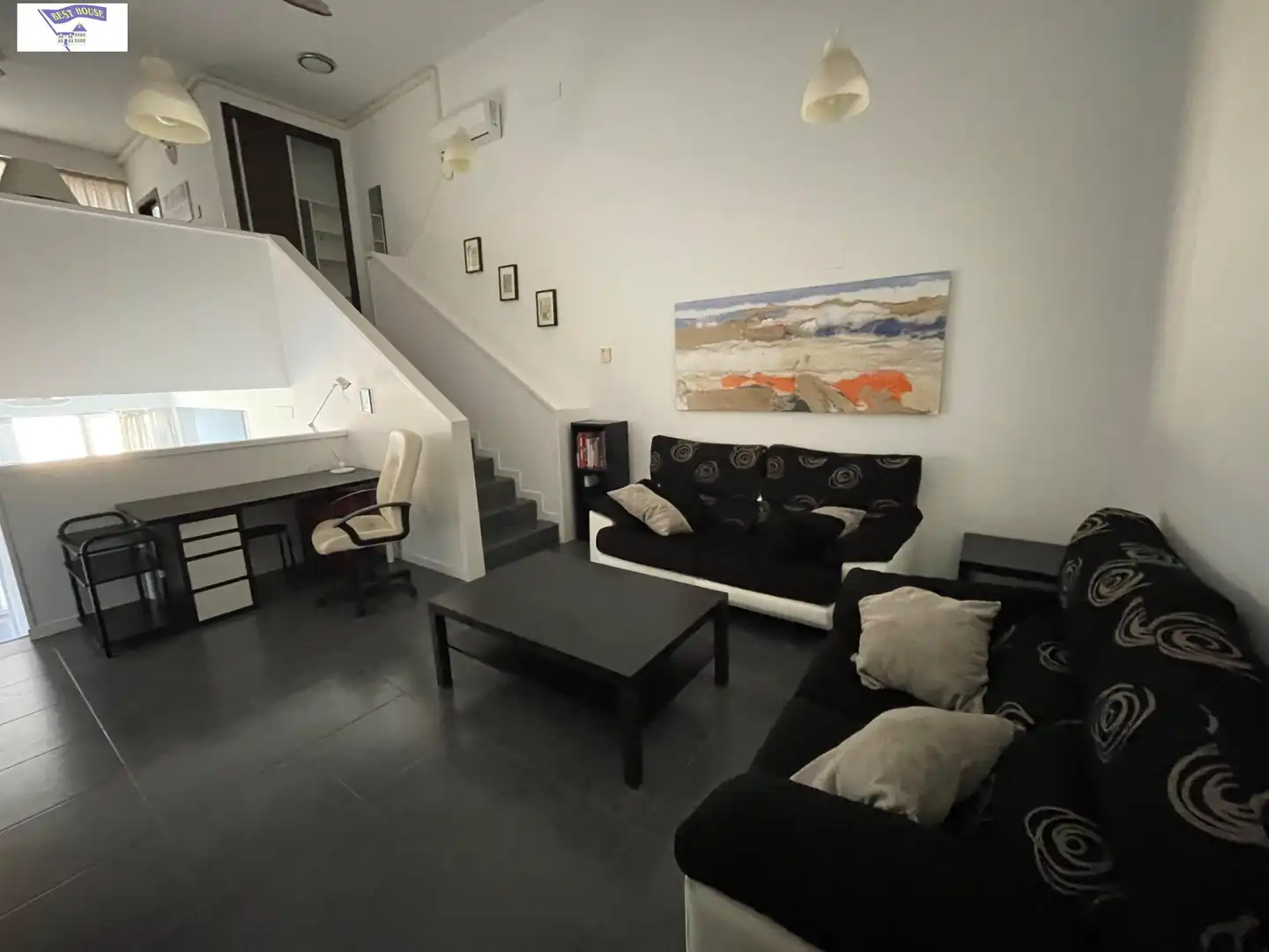 Living room of Lofts for sale in Albacete  with Heating and Furnished