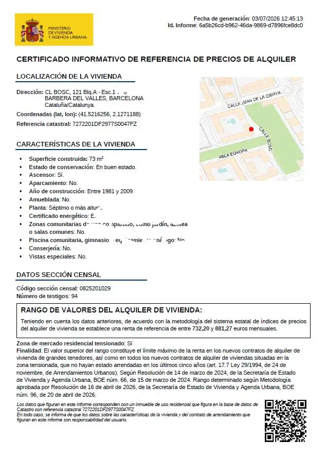 Piso de alquiler en Bosc, Centre - Eixample – Can Llobet