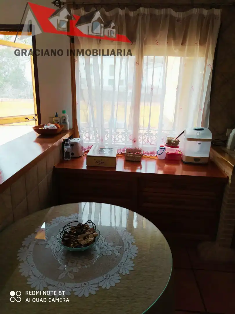 Cuina de Casa adosada en venda en Villaverde de Guadalimar amb Aire condicionat, Jardí privat i Terrassa