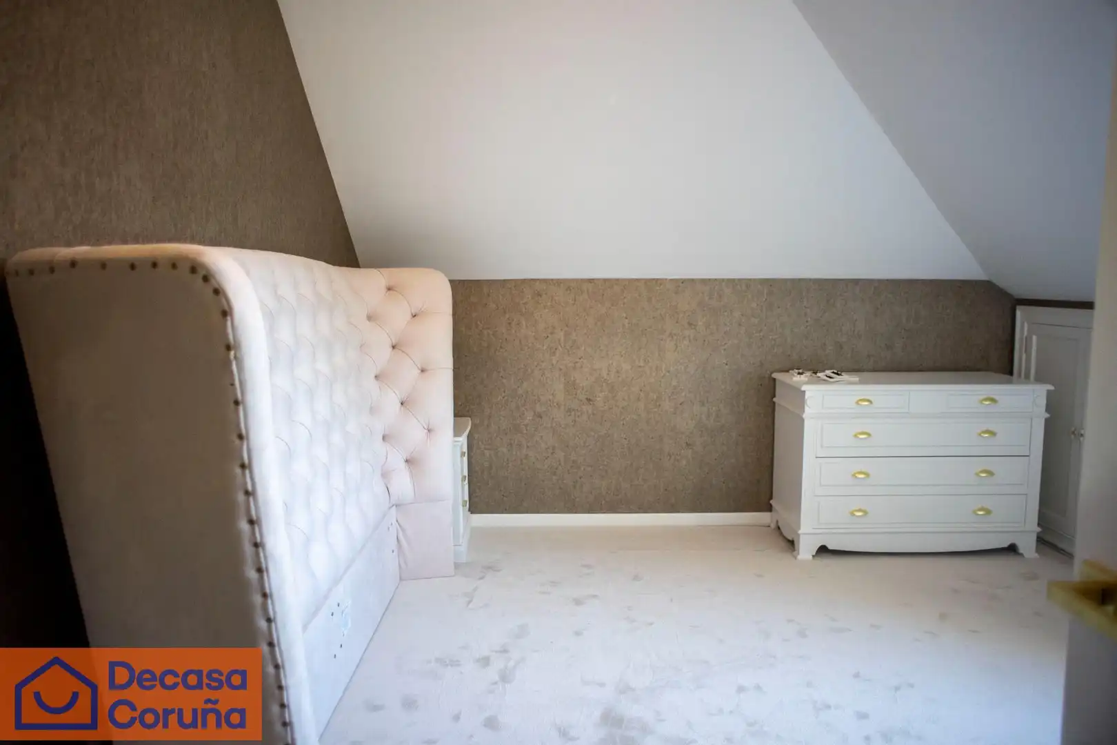 Bedroom of Houses for sale in A Coruña Capital   with Heating, Private garden and Terrace