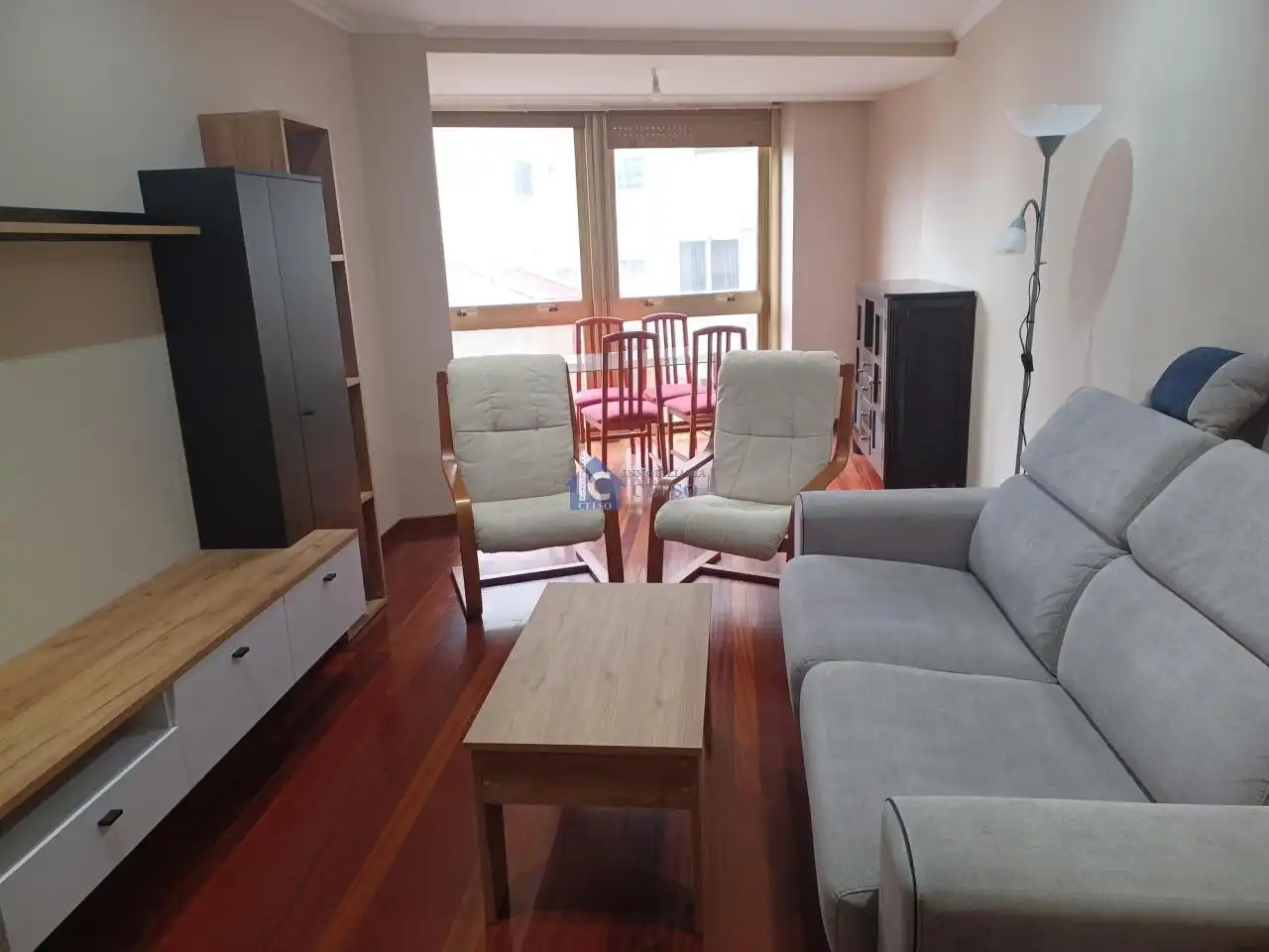Sala de estar de Piso de alquiler en Ourense Capital  con Calefacción, Parquet y Trastero