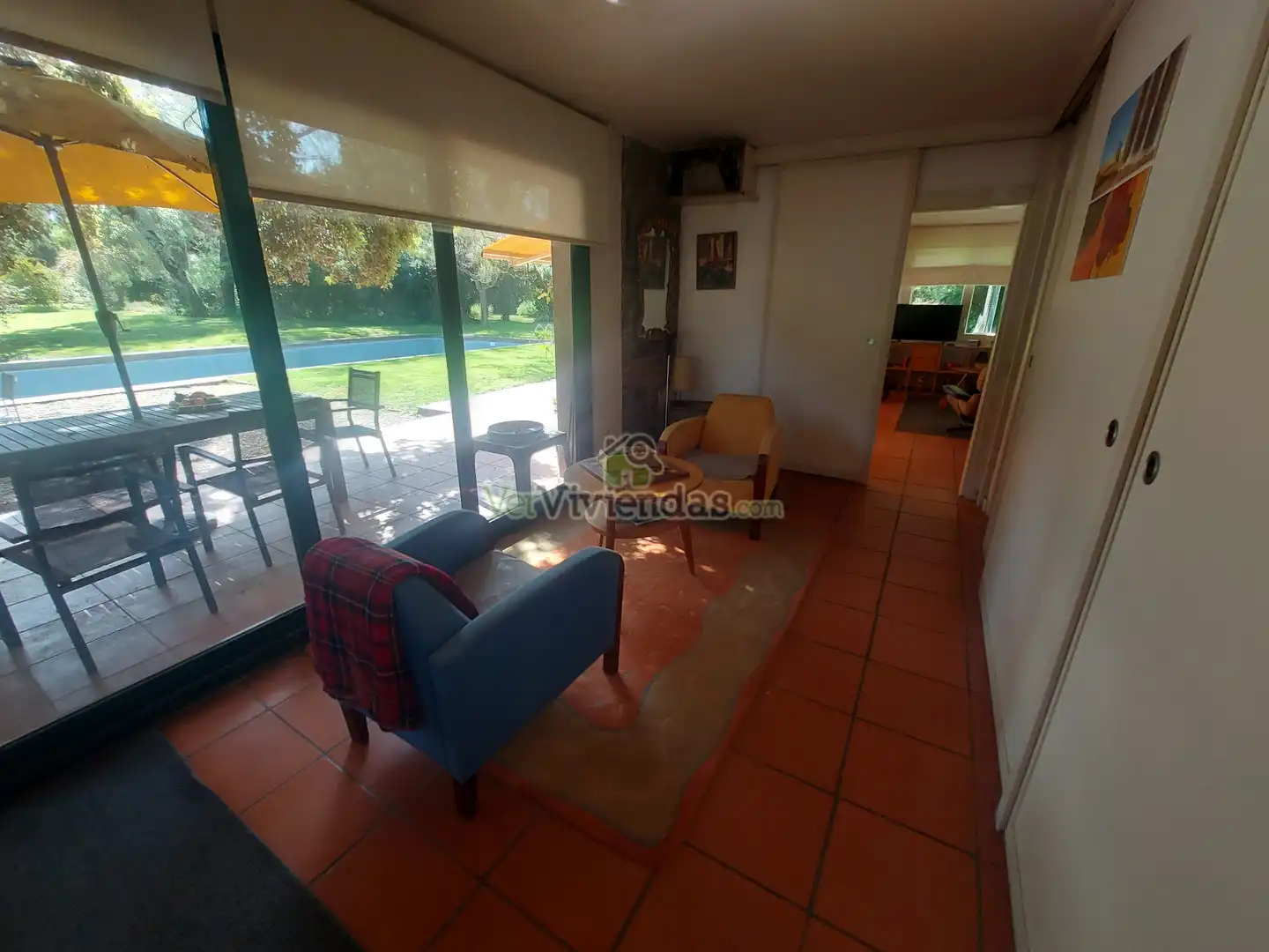Sala d'estar de Casa o xalet en venda en Piera amb Jardí privat, Terrassa i Piscina