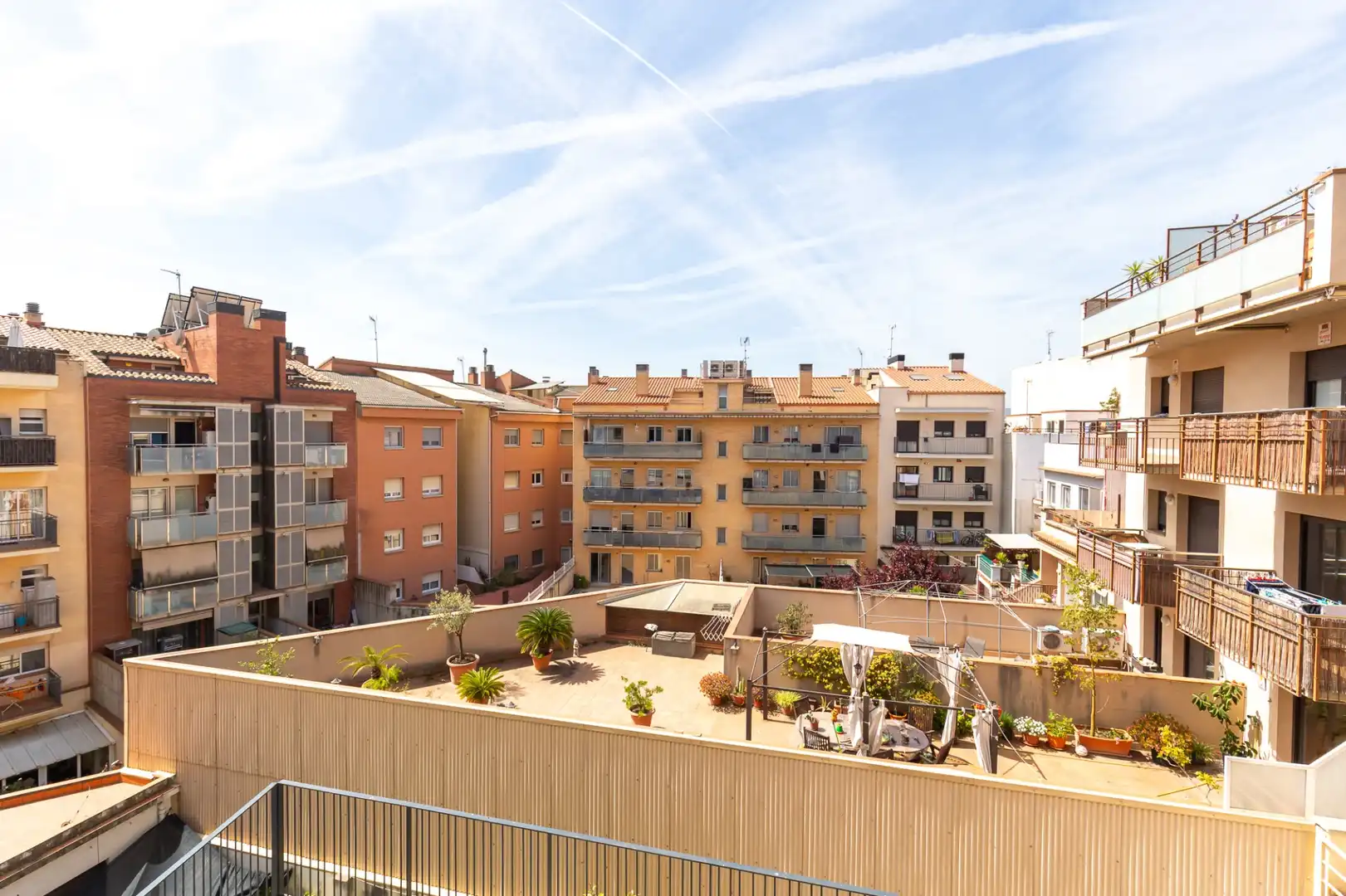 Terrace of Flat for sale in Sant Feliu de Llobregat  with Air Conditioner, Heating and Terrace