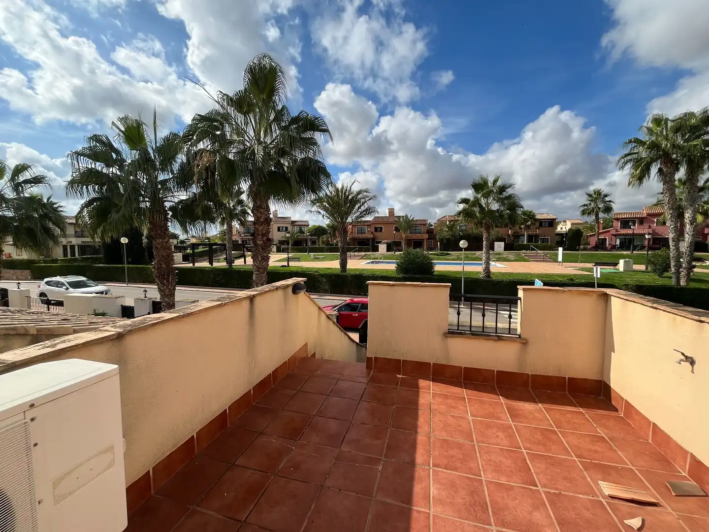 Jardí de Casa adosada en venda en Fuente Álamo de Murcia amb Aire condicionat, Jardí privat i Terrassa
