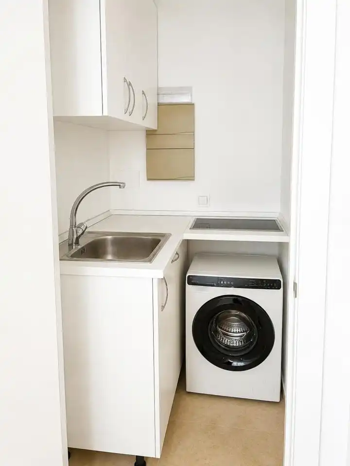 Küche von Wohnung zur Miete in Madrid mit Klimaanlage