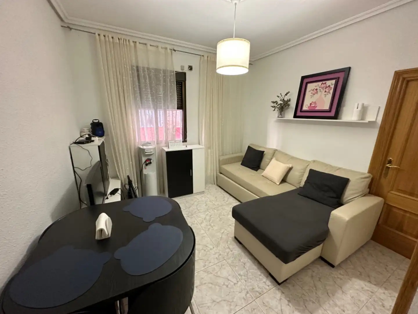Living room of Flat for sale in Valladolid  with Heating and Furnished