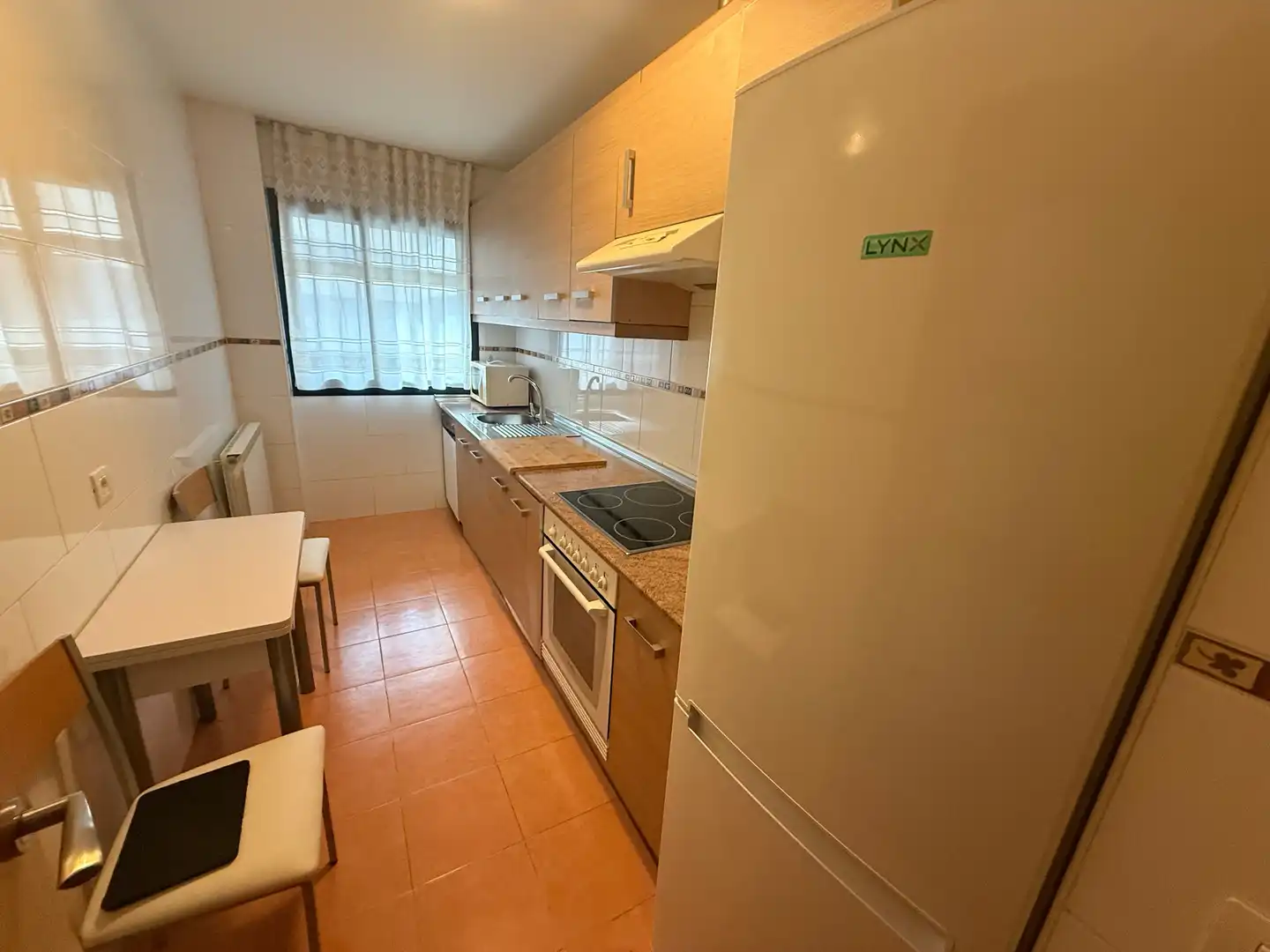 Cocina de Apartamento en venta en León Capital  con Calefacción, Parquet y Terraza