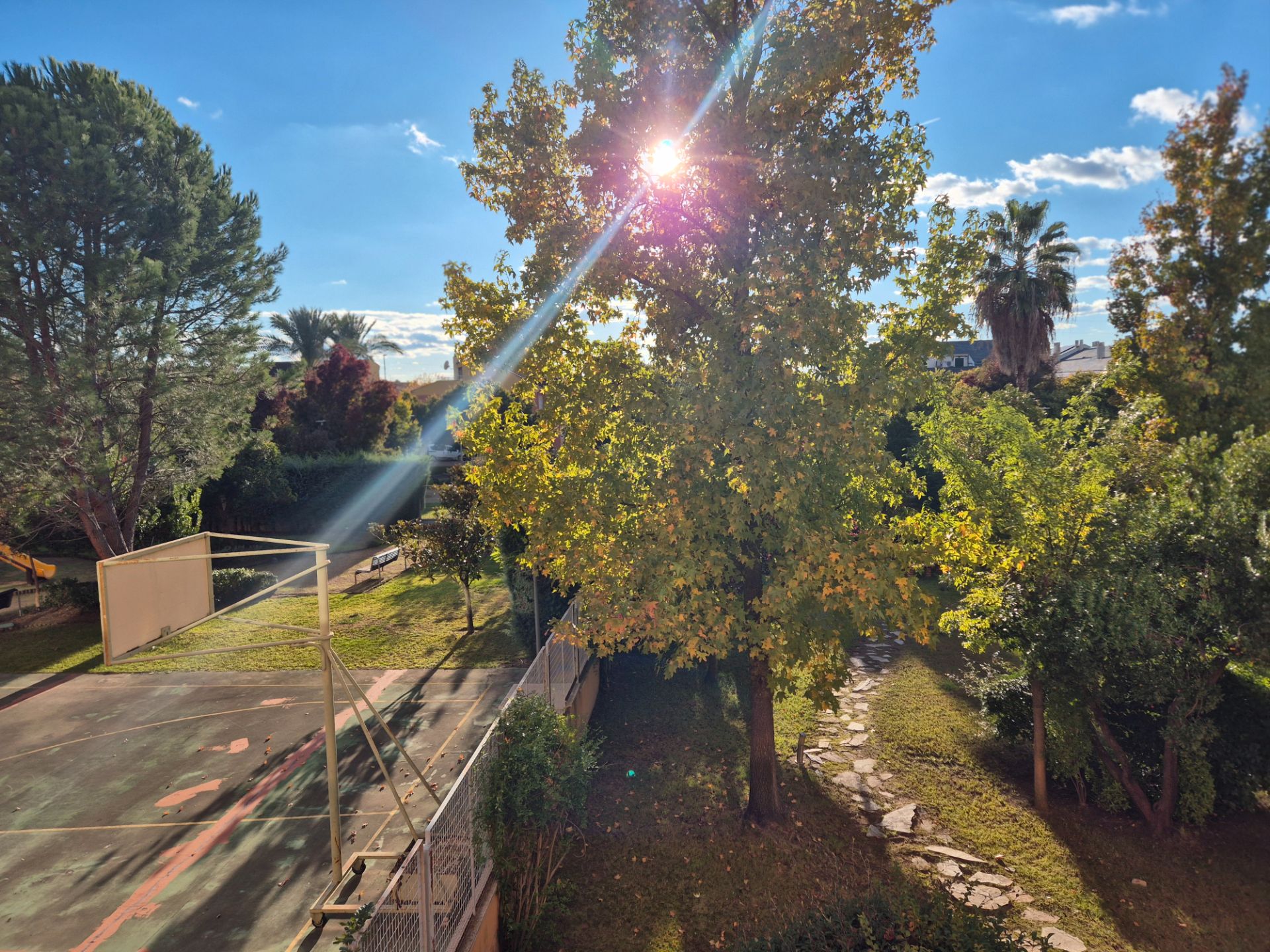 Garden of Office to rent in Badajoz Capital  with Air Conditioner, Balcony and Internet