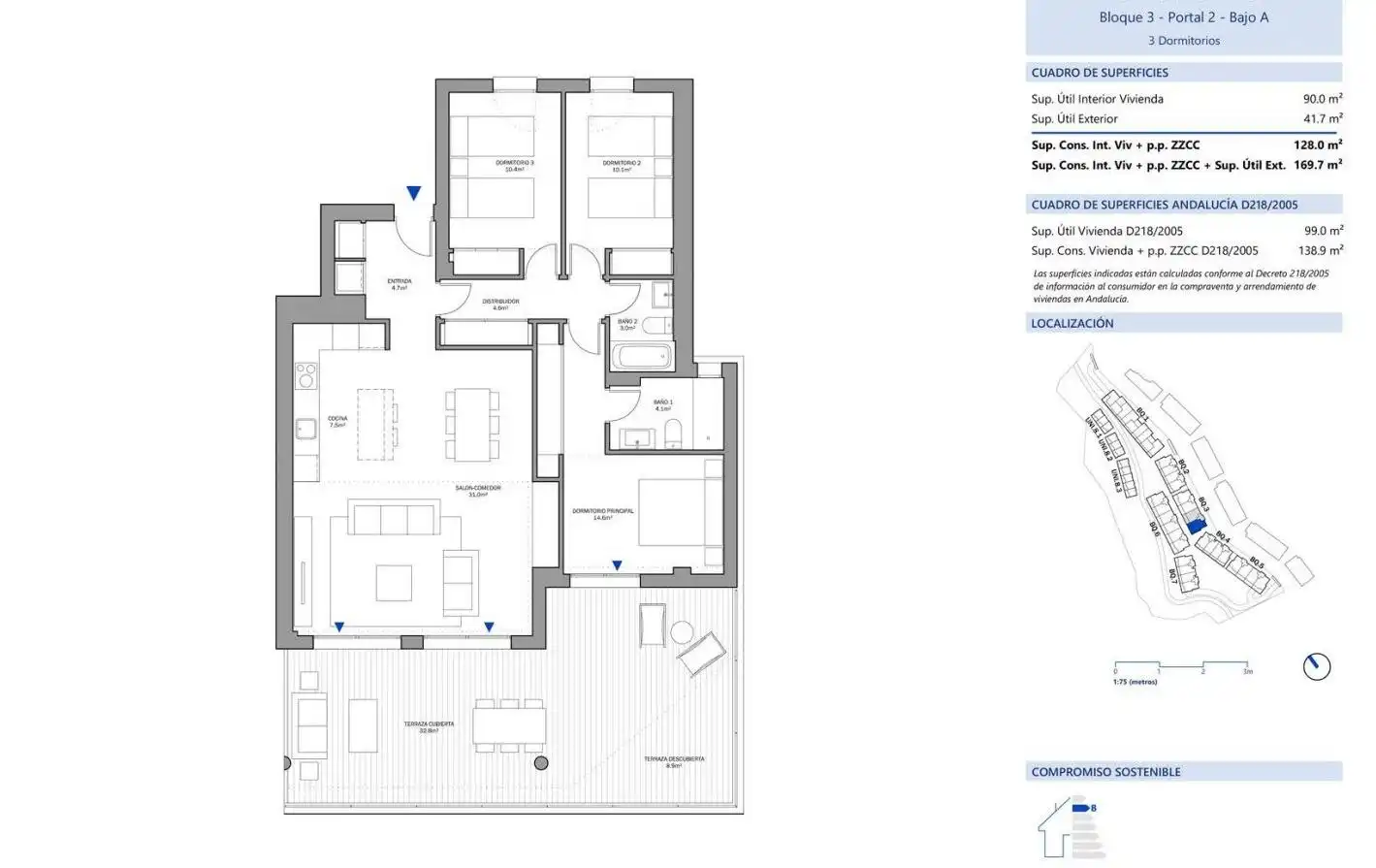 Wohnung zum Verkauf in Estepona mit Klimaanlage, Privatgarten und Terrasse