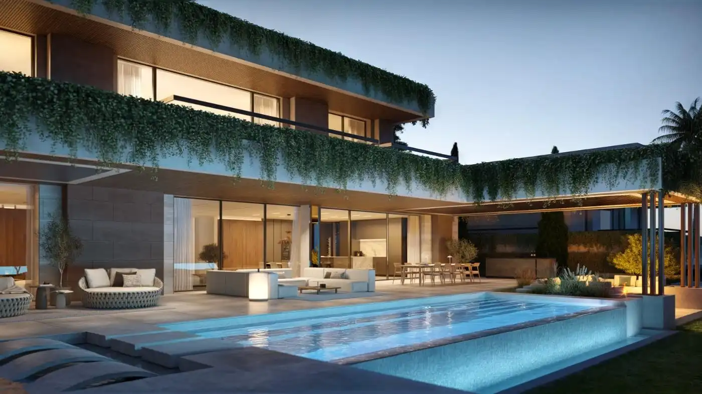 Villa mit Pool zum Verkauf in Urbanizacion Alborada, imagen 4