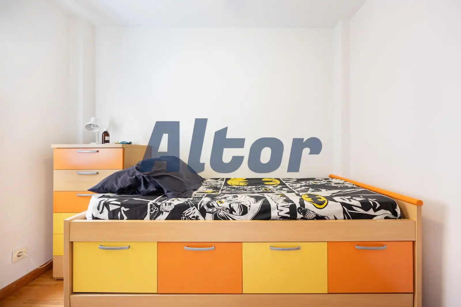 Bedroom of Flat for sale in Fuenlabrada  with Heating, Terrace and Swimming Pool
