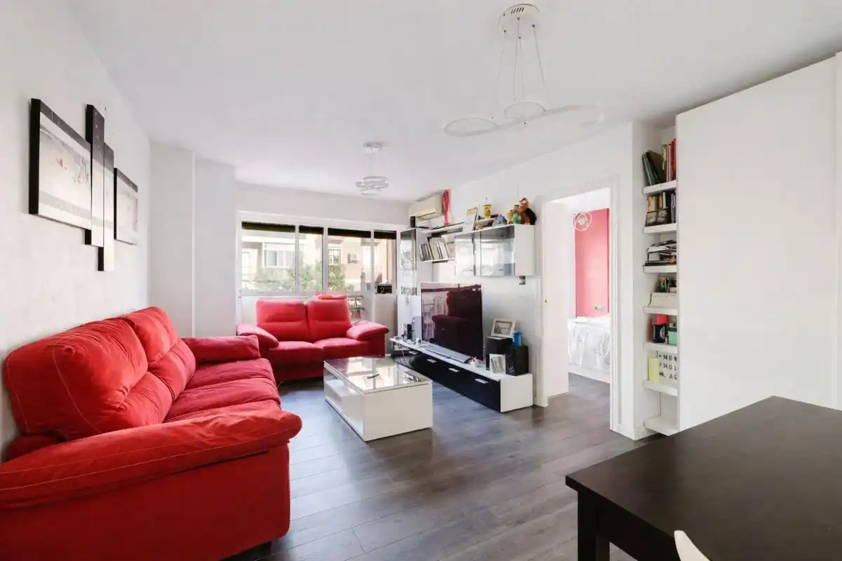 Living room of Flat for sale in Málaga  with Air Conditioner, Heating and Terrace