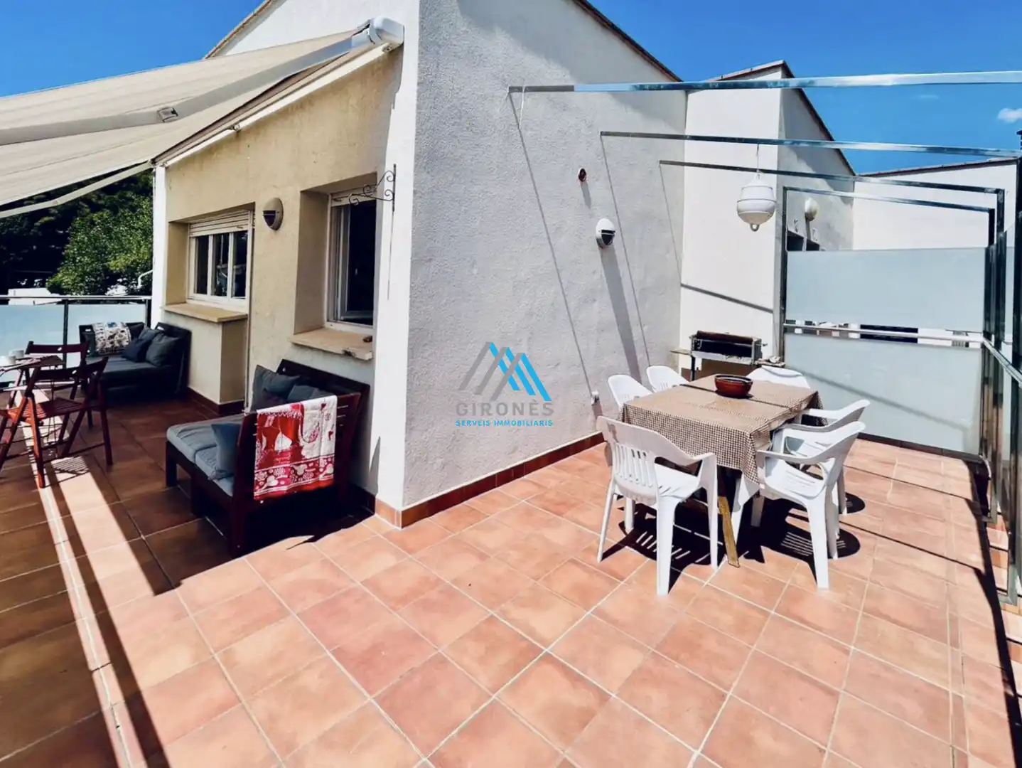 Terrassa de Apartament de lloguer en Santa Cristina d'Aro amb Parquet i Terrassa