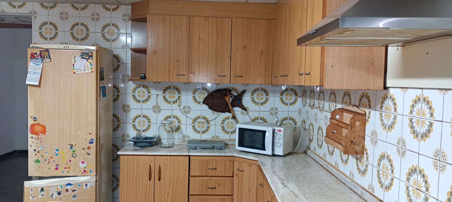 Cocina de Casa adosada en venta en Cartagena con Aire acondicionado, Calefacción y Jardín privado