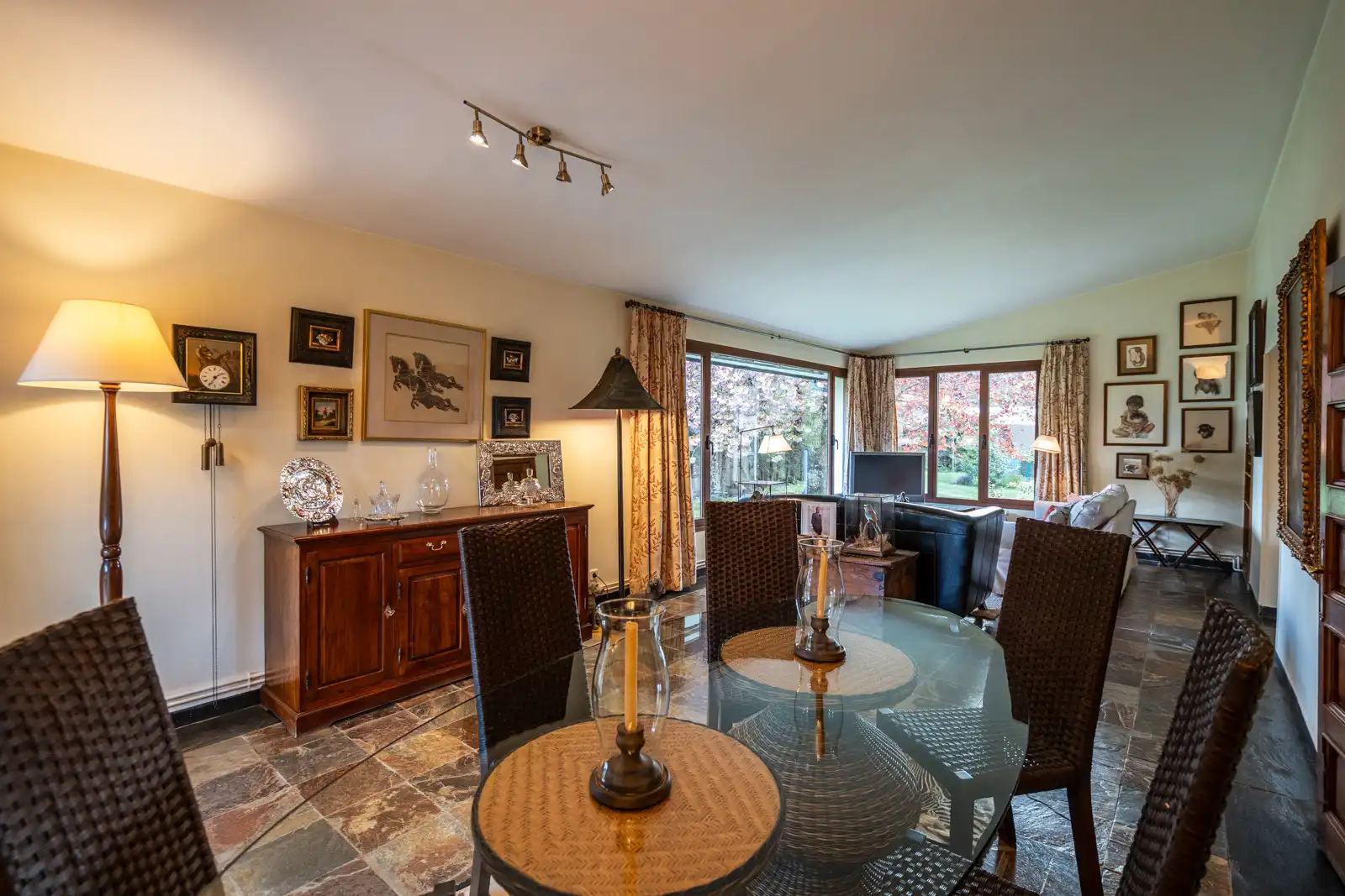 Dining room of Houses for sale in El Espinar  with Heating, Private garden and Terrace