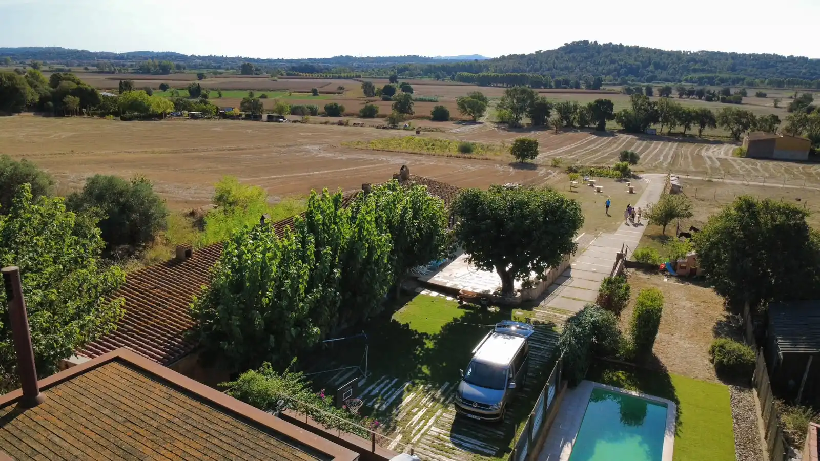 Garden of Country homes for sale in Corçà  with Air Conditioner, Heating and Private garden