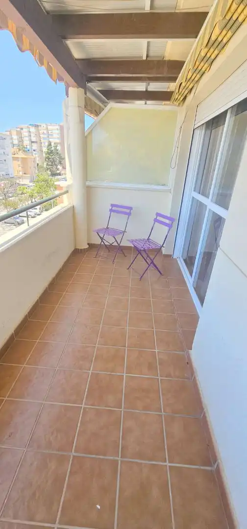 Terrasse von Wohnungen zum Verkauf in Algarrobo mit Terrasse, Schwimmbad und Möbliert