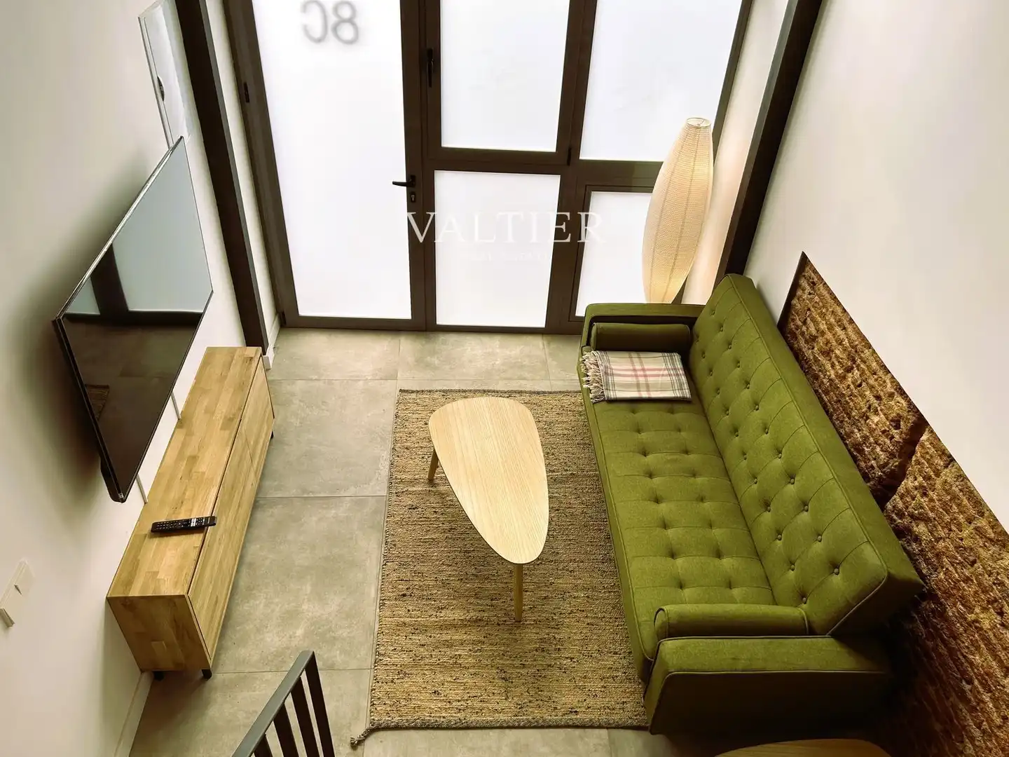 Sala de estar de Dúplex de alquiler en  Madrid Capital con Aire acondicionado y Amueblado