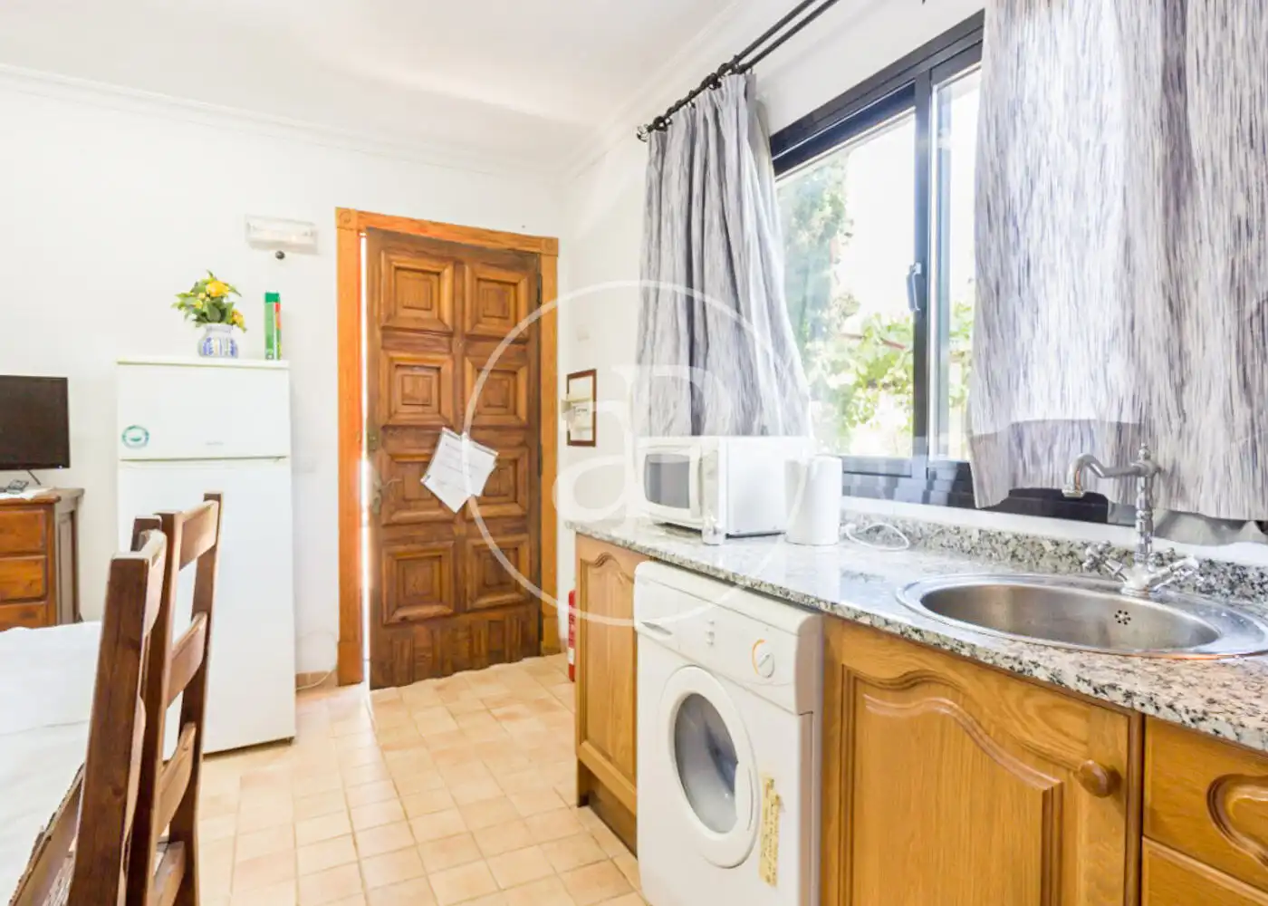 Cuina de Casa o xalet de lloguer en Pollença amb Aire condicionat, Jardí privat i Terrassa