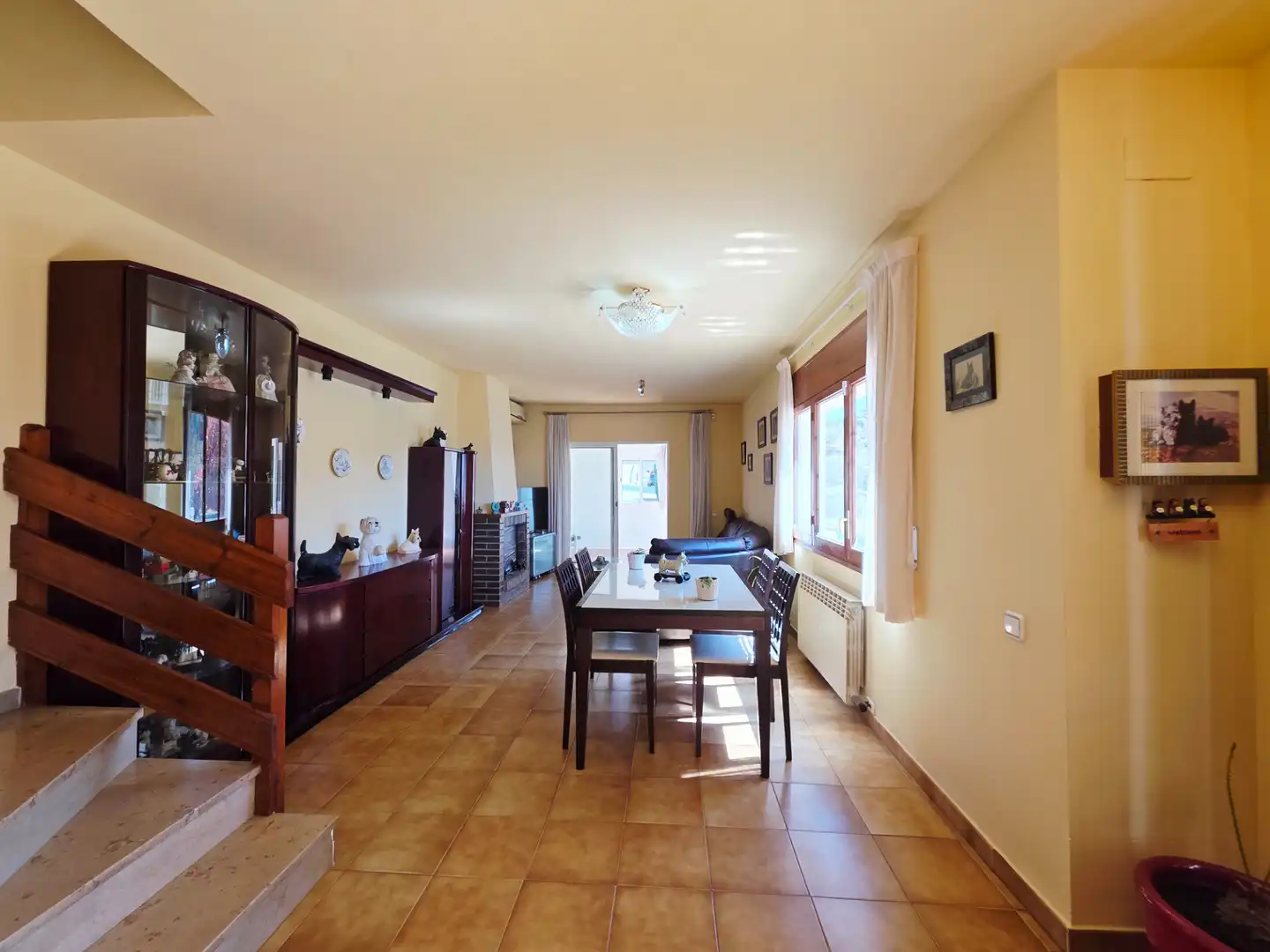Cuina de Casa o xalet en venda en Vallirana amb Aire condicionat, Calefacció i Jardí privat