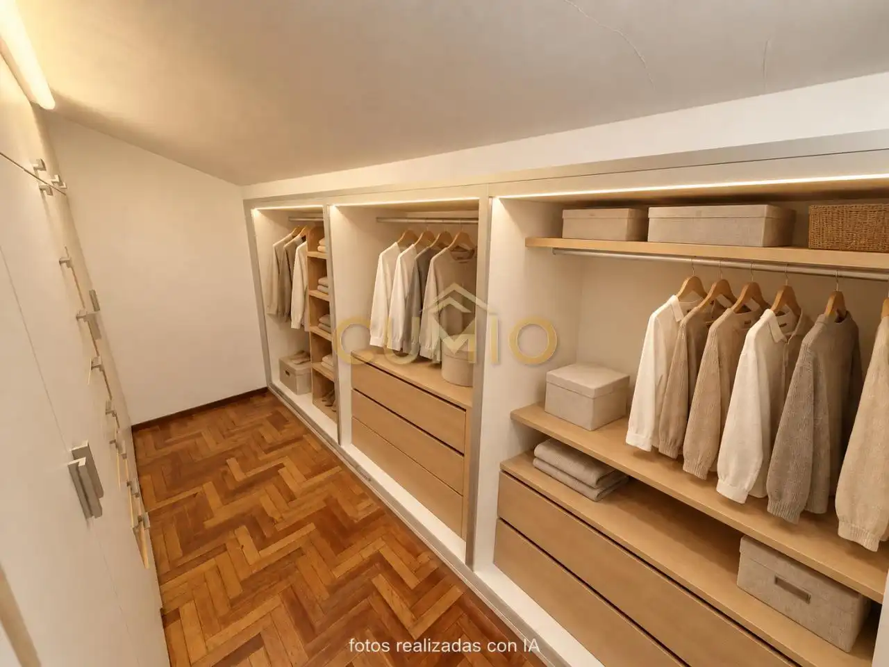 Schlafzimmer von Maisonette zum Verkauf in Nigrán mit Heizung, Parkett und Abstellraum