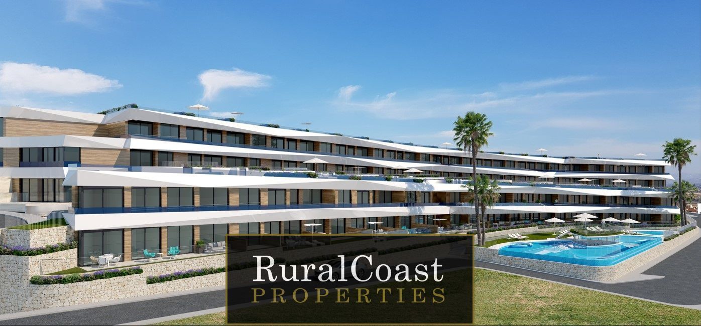 Exterior view of Flat for sale in Santa Pola  with Air Conditioner, Heating and Terrace