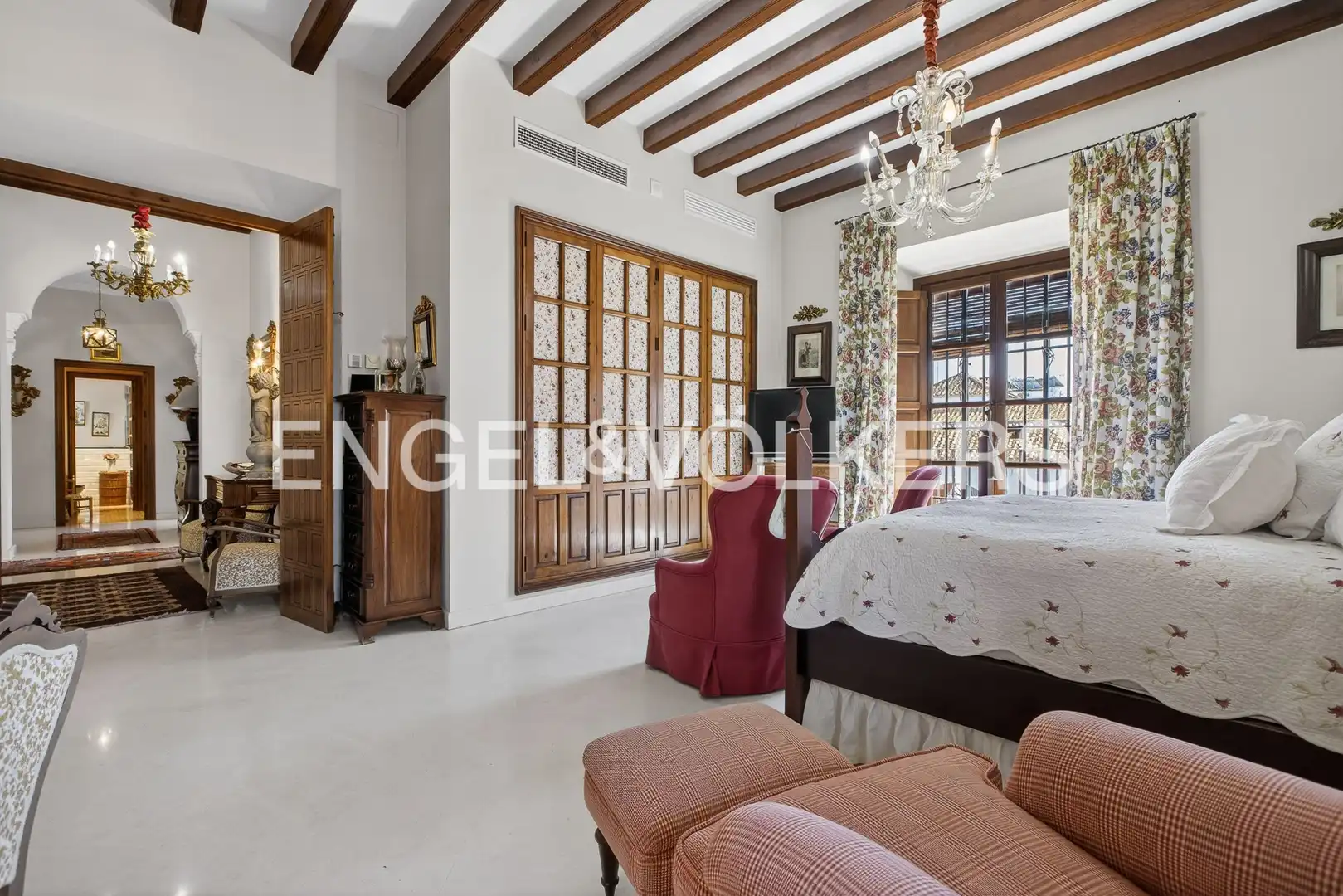 Habitación de Casa o chalet en venta en Écija con Aire acondicionado, Calefacción y Jardín privado
