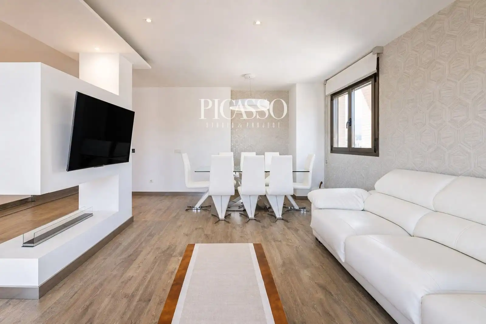 Living room of Flat for rent in Torremolinos  with Air Conditioner, Heating and Terrace