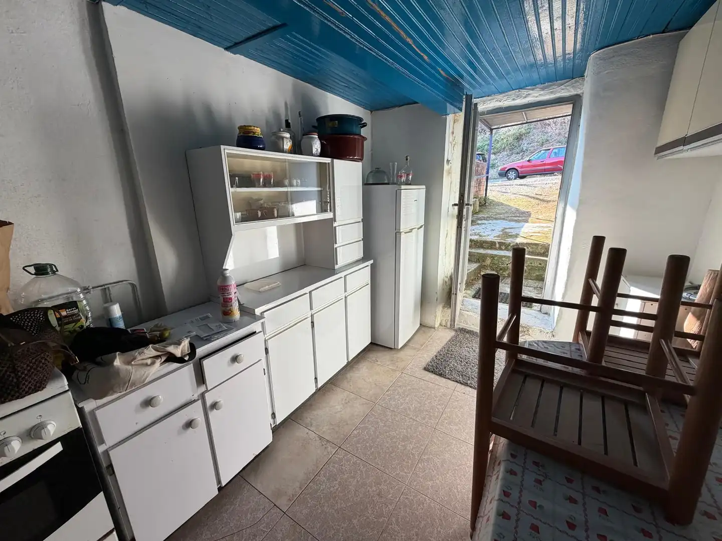 Kitchen of Detached homes for sale in A Cañiza    with Private garden and Furnished