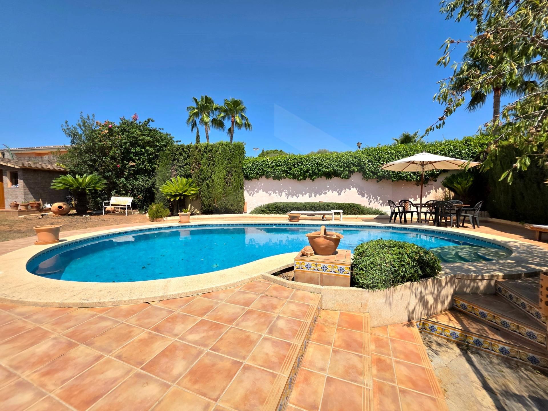Swimming pool of House or chalet for sale in  Palma de Mallorca  with Air Conditioner, Heating and Private garden