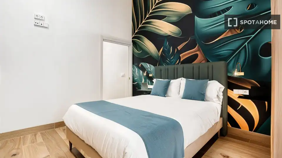 Dormitori de Apartament per a compartir en Altea amb Aire condicionat, Terrassa i Moblat
