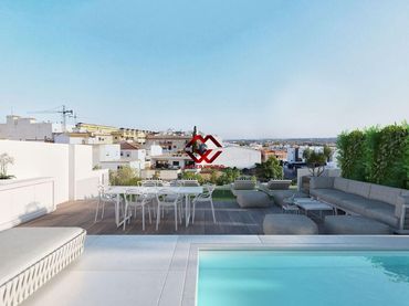 Attique avec piscine à vendre à Benijófar