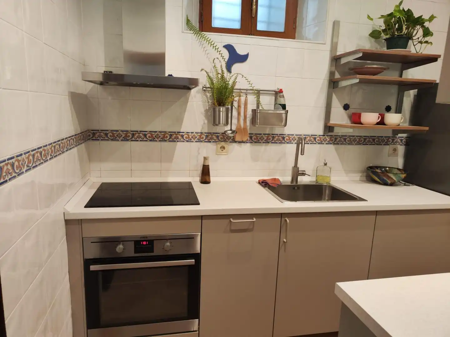 Cuina de Casa o xalet de lloguer en Granada amb Calefacció, Terrassa i Moblat